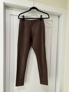 Hollister Ultra High-Rise Faux Leather Leggings